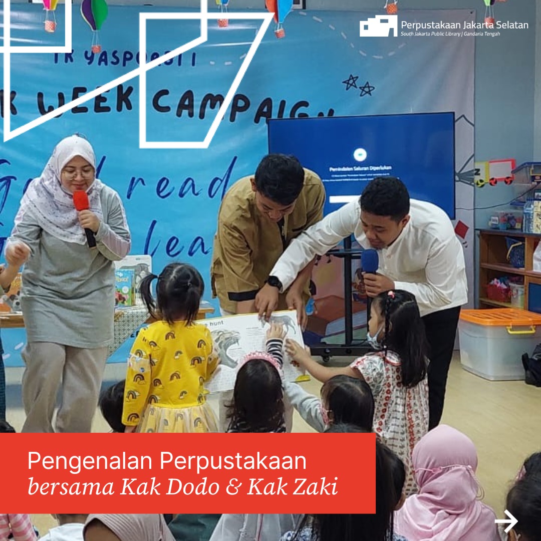 Wisata Literasi Dan Kreasi Sains Di TK Yasporbi 1